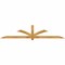 Ekena Millwork Redmond Rough Sawn Timber Gable Bracket, Western Red Cedar, 108"W x 22"H x 4"D x 4"F, 5/12 Pitch GBW108X22X0404RED00RWR - alternate 1
